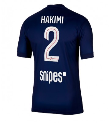 Lacne Muži Futbalové dres Paris Saint-Germain Achraf Hakimi #2 2025-26 Krátky Rukáv - Domáci